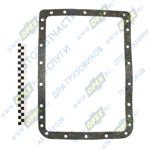Д21-1401111 Прокладка прямоуг. 310х420; 26отв.ф9, маслян.картера (поддона) Д-21.Д-120; (паранит) Techno Drive